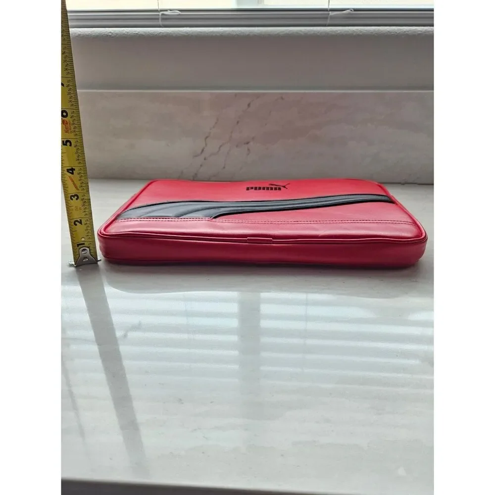 Puma Red and Black Protective Laptop Sleeve